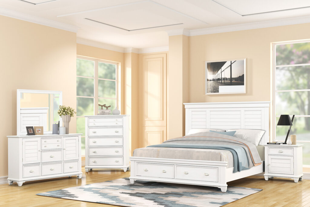 Jamestown White Bedroom Collection - New Classic Furniture