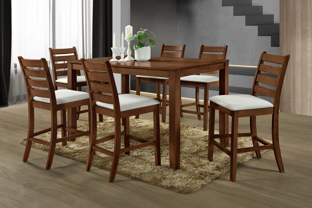 Pascal Walnut Dining Collection - New Classic Furniture